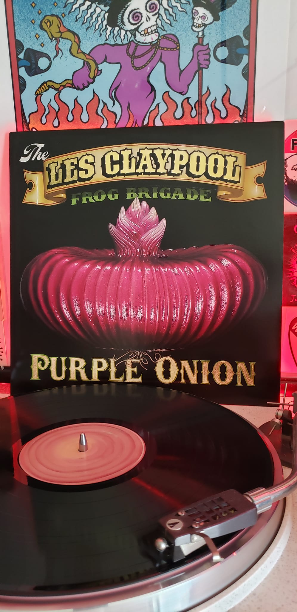 Les Claypool Frog Brigade Purple LP レコード The Les Claypool Frog Brigade. Purple Onion. 2009