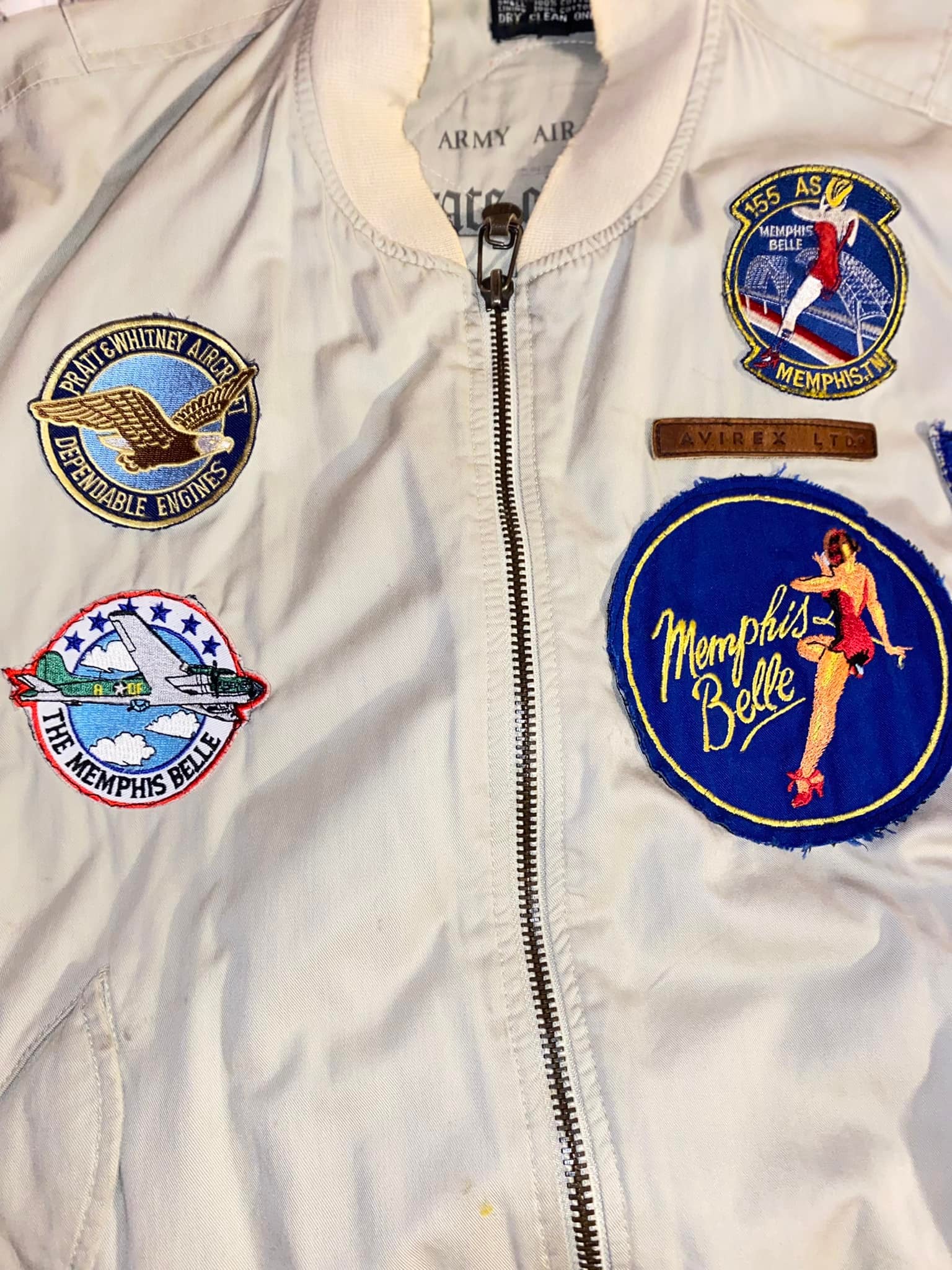 B-17 Flying Fortress crew flight jacket