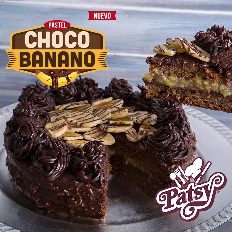 Patsy - Nuestro nuevo y riquísimo pastel de choco banano....