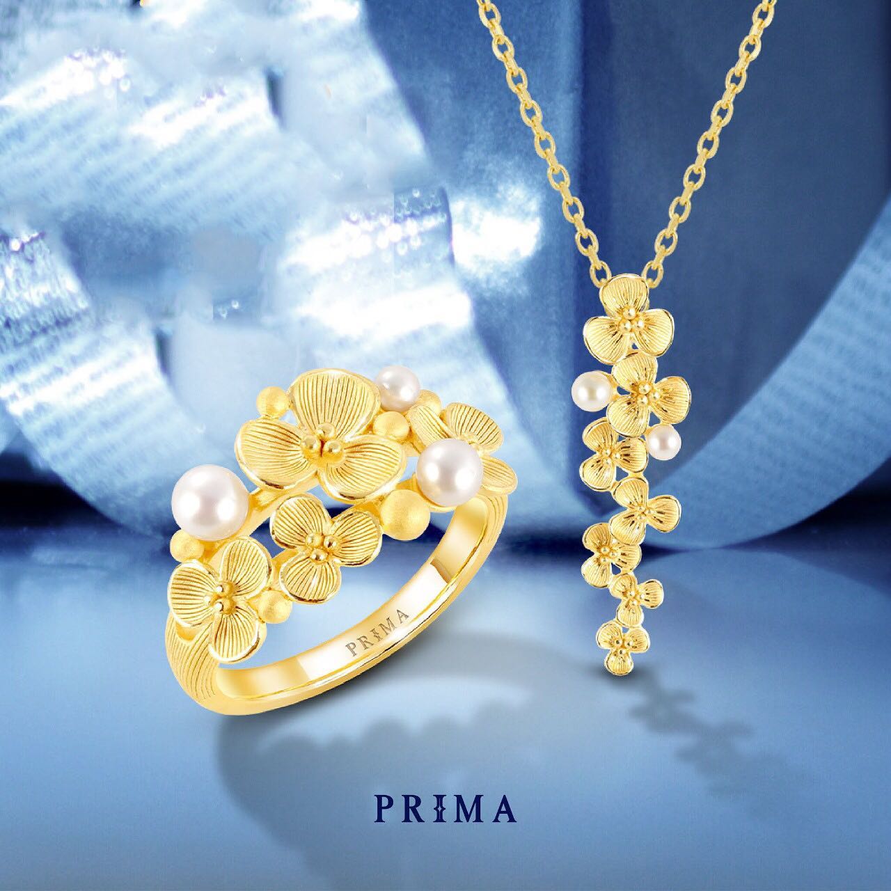 Pearls & 24k Gold combined to form a... - Prima Gold -Egypt | Facebook