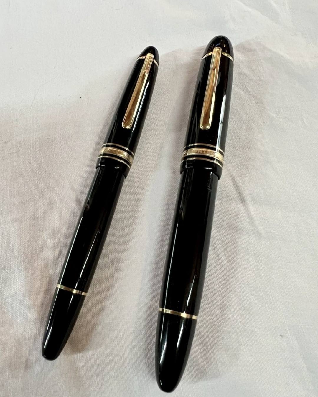 Are these vintage Montblanc pens authentic?