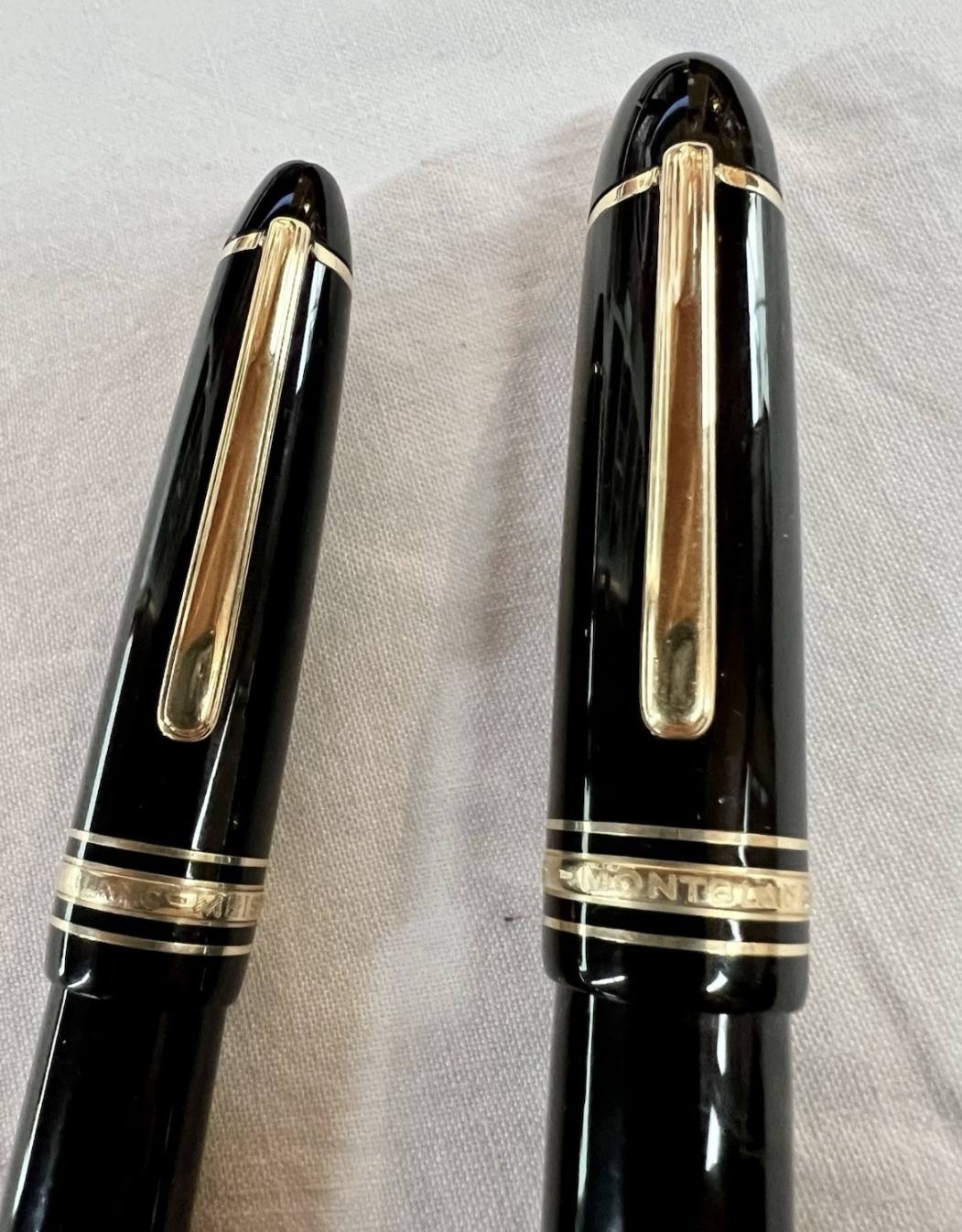 Are these vintage Montblanc pens authentic?