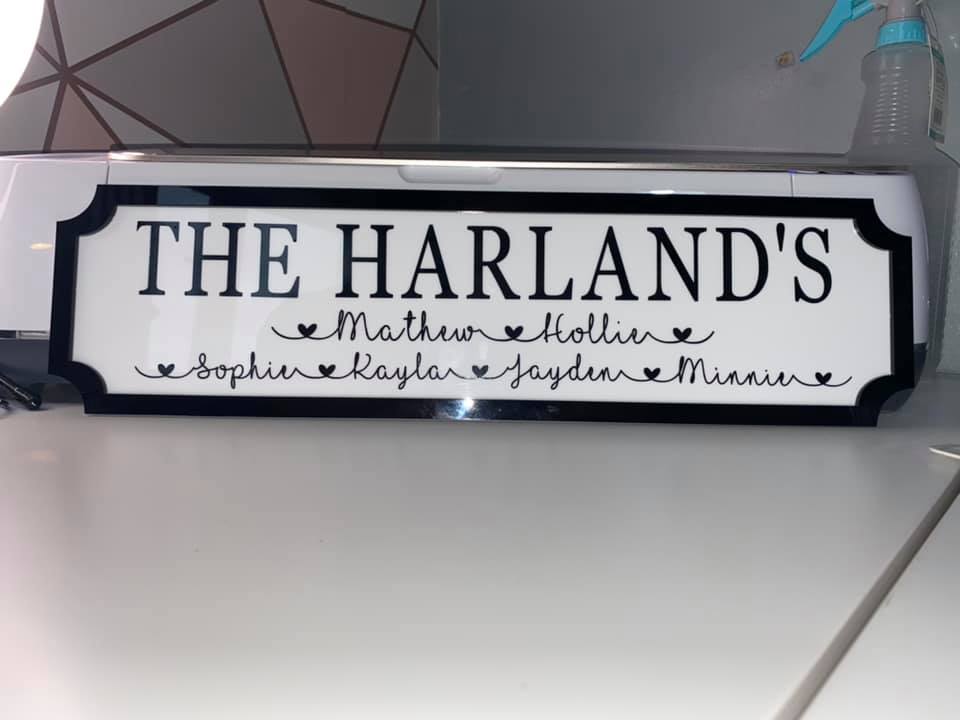 The first railway sign is done 🙂 - A Touch of Frost by Lauren