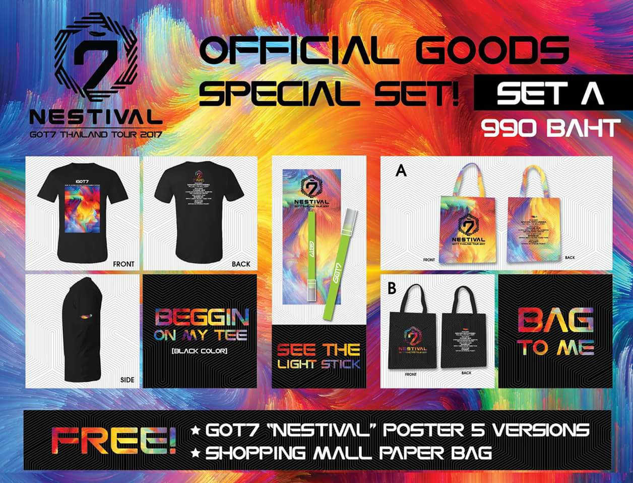 ミュージック GOT7 Thailand tour DVD NESTIVAL 2017 GOT7 THAILAND TOUR 2017 