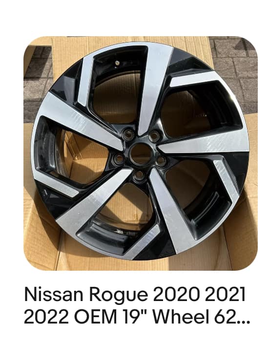 New 19 Alloy Wheel For Nissan Rogue Sport 2017 2018 2019