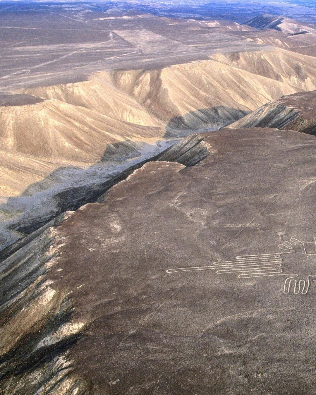 An ancient geoglyph of a... - Geographical Features