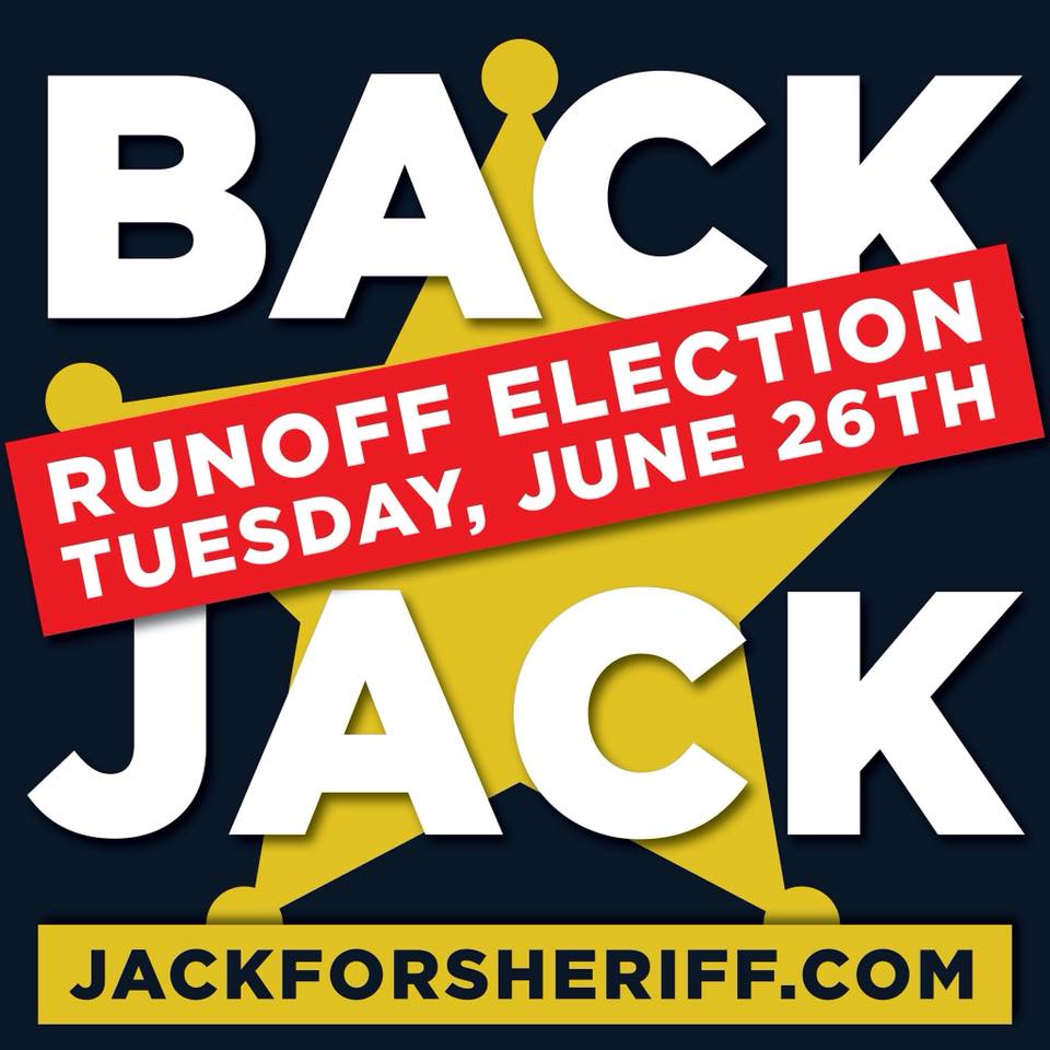 Jack Rushing for Sheriff