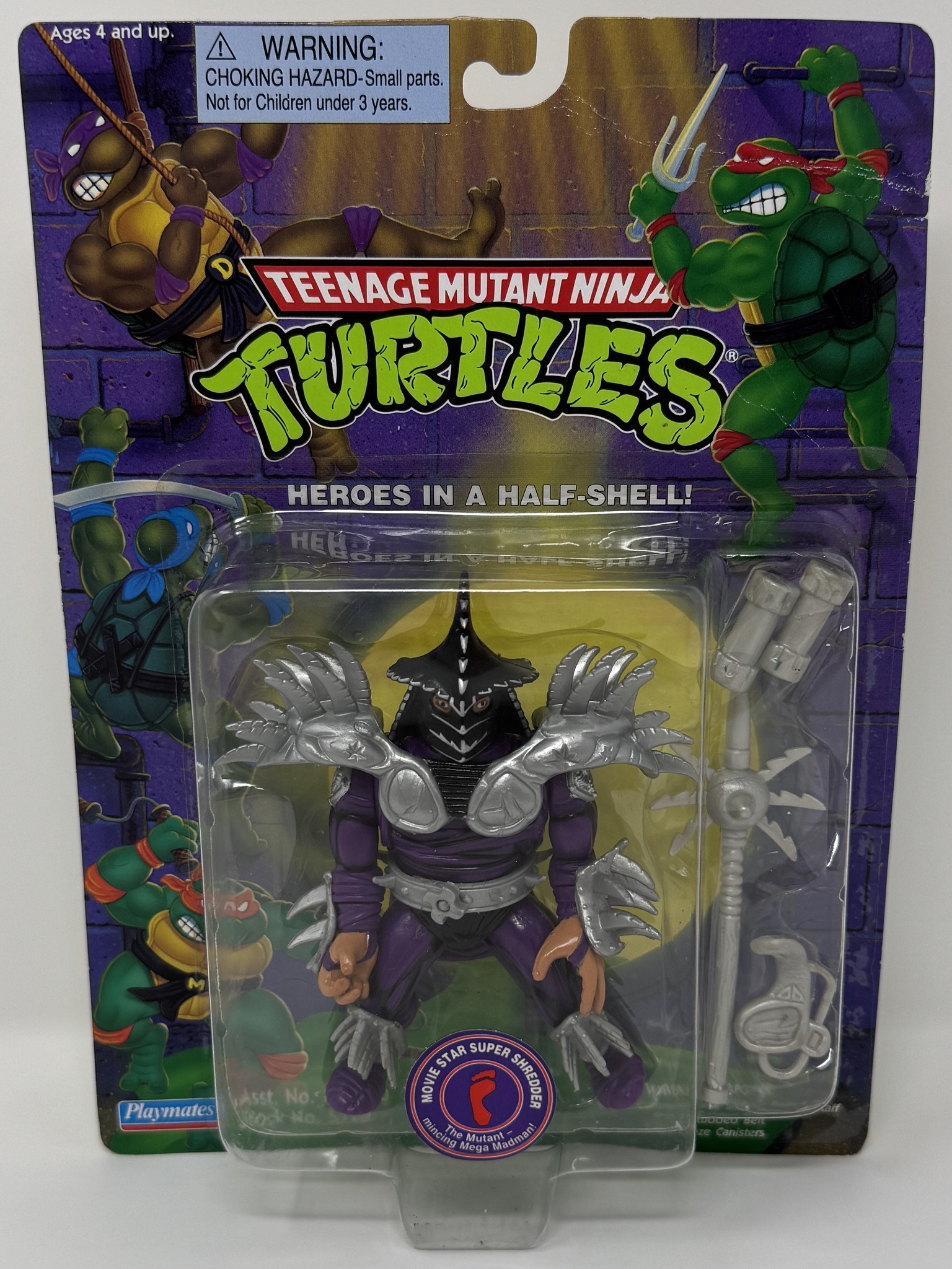 【中古】 King　rat Rare - Playmates Teenage Mutant Ninja Turtles Rat King CAS 80 (C80