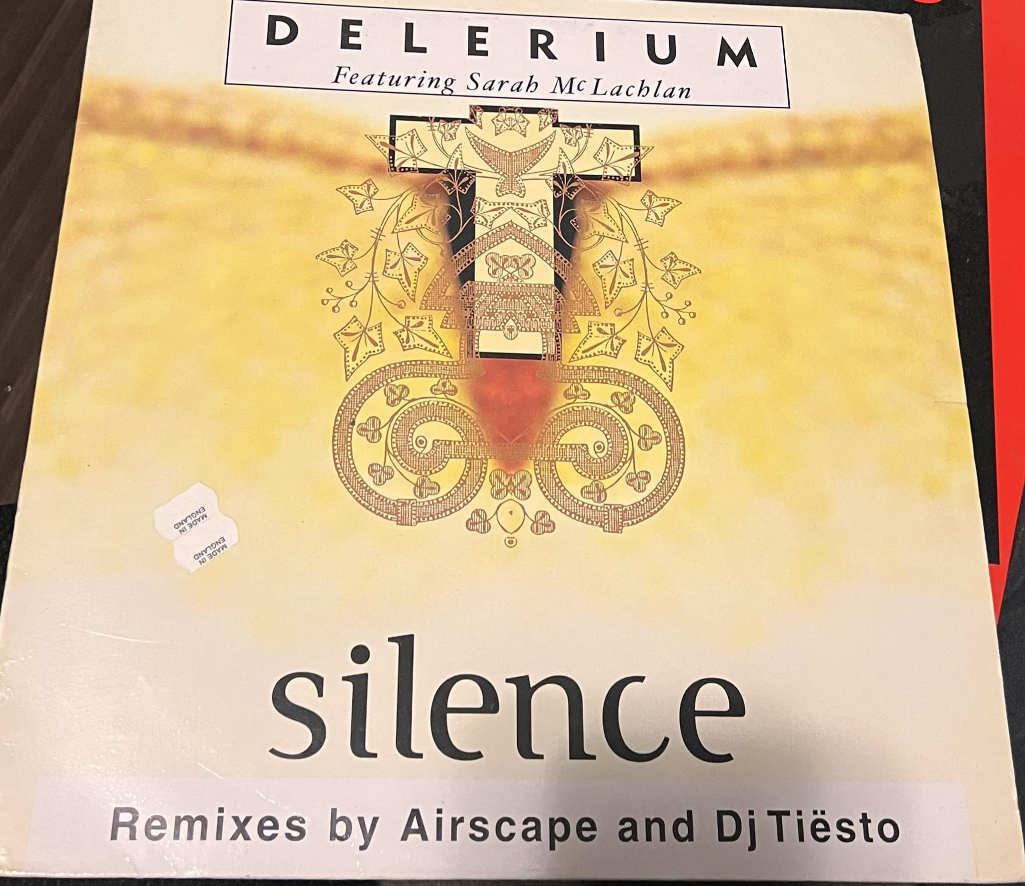 finally i received my copy of Delirium