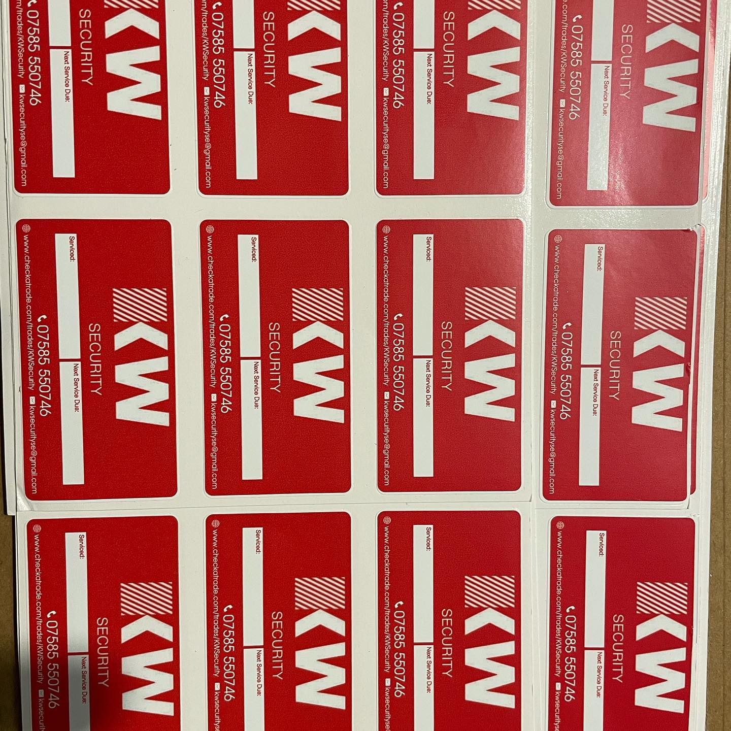 KWSecurity - New panel labels courtesy of @panellabels...