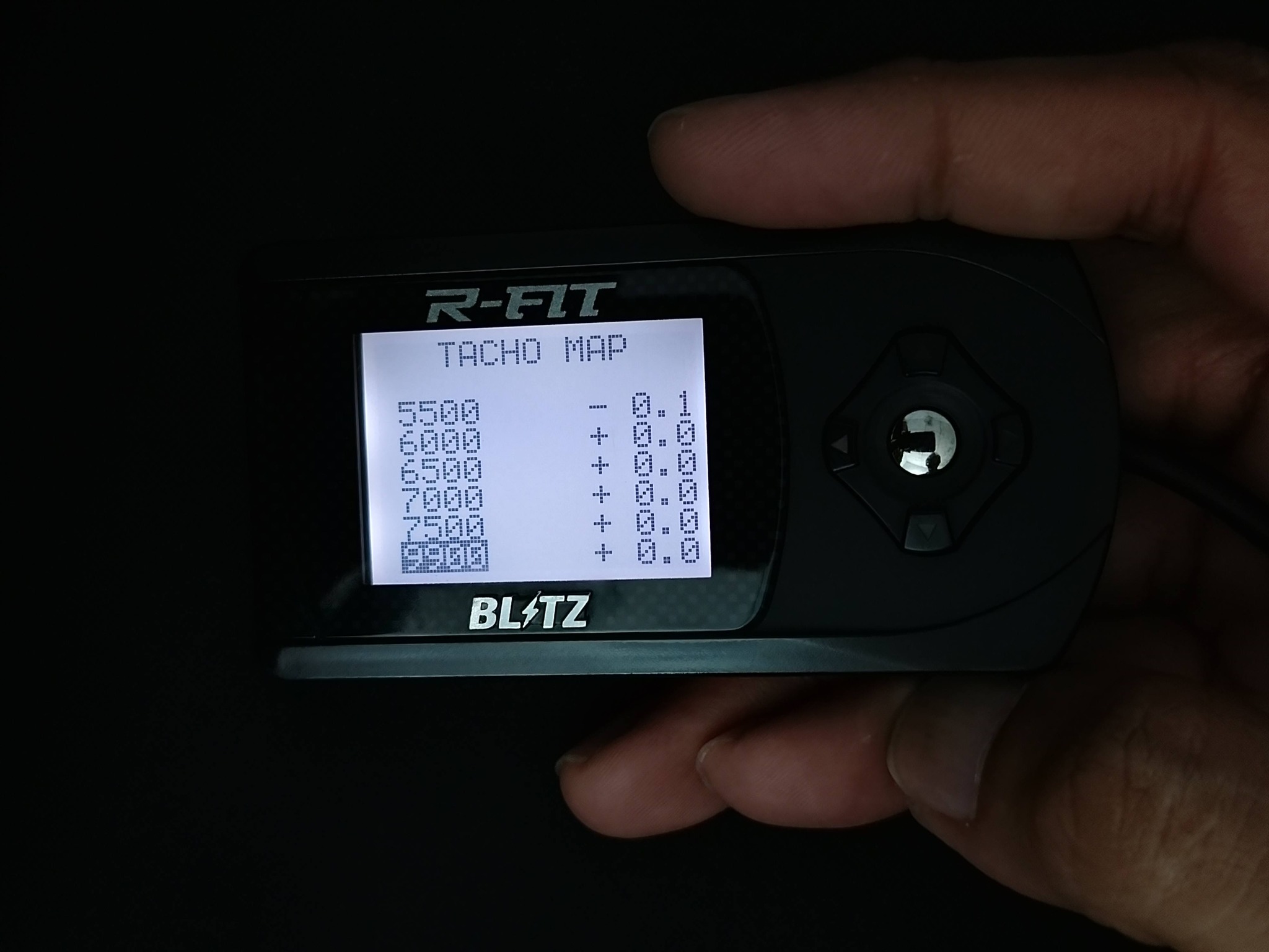 Blitz R-Fit - Screen & function cun..button led out (Sold) Blitz 