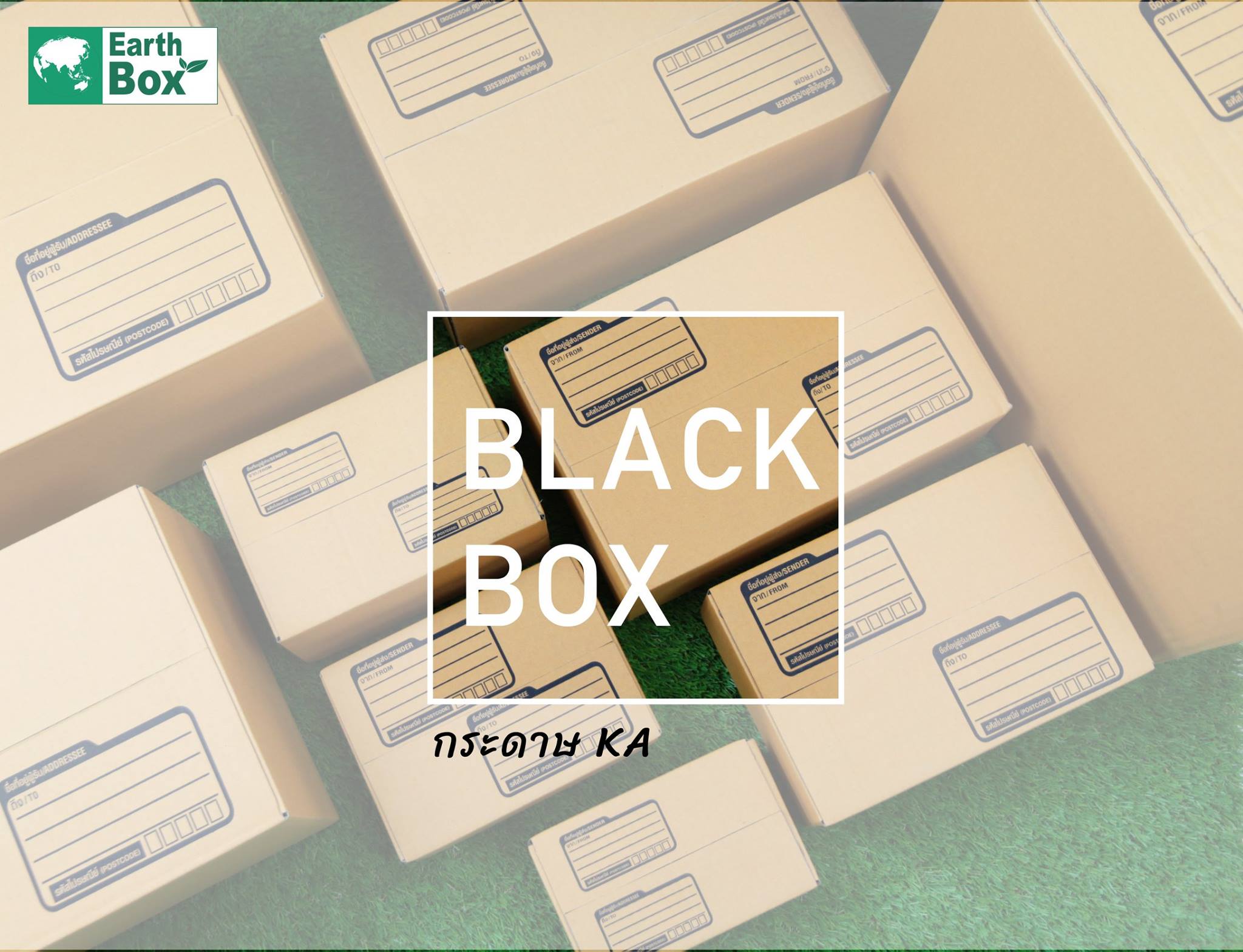 EarthBox - 【 New Arrival 】 กล่องสไตล์มินิมอล กระดาษ KA...