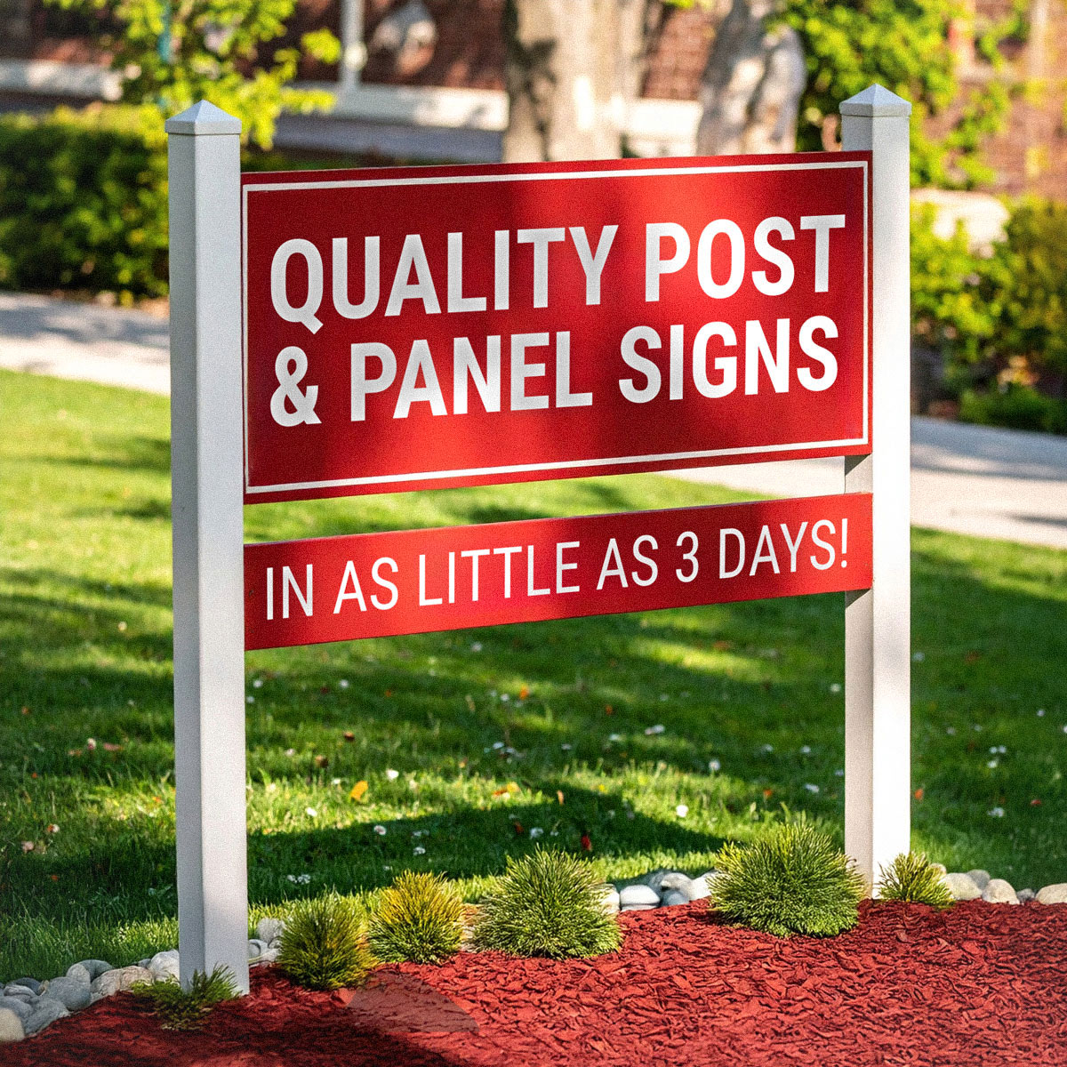 Our post-and-panel signs... - Charleston Sign Manufacturing | Facebook