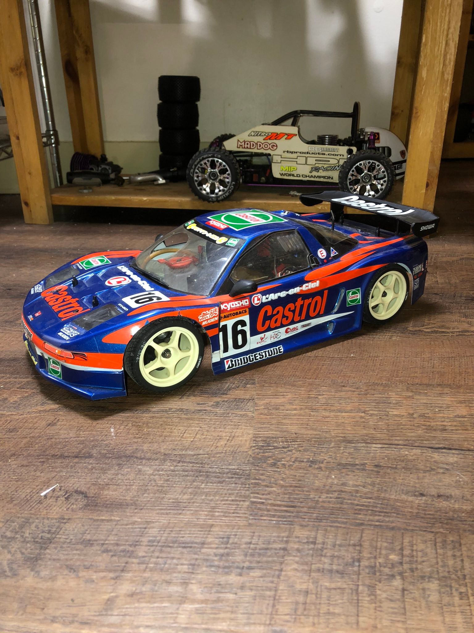 Kyosho Superten FW03 with OS Max 15LD nitro engine for sale