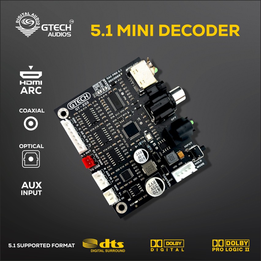 Gokul Electronics Tirupur India (GTECH AUDIOS) | 5.1 mini decoder stock ...