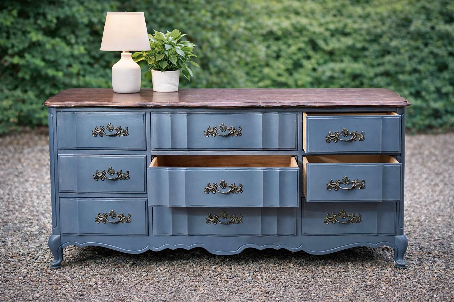 Refinished solid wood farmhouse dresser - Dressers & Chests of Drawers ...