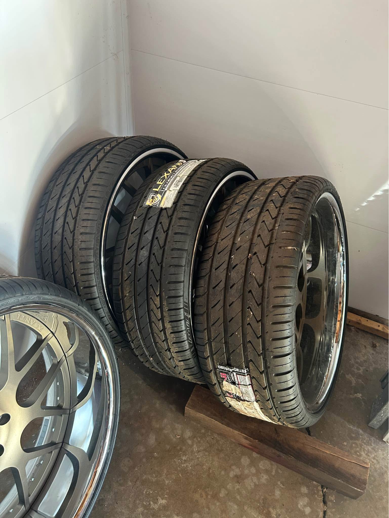 24” ASANTI RIMS G BODY - Car Wheels, Tires & Parts - Highland, Lake ...