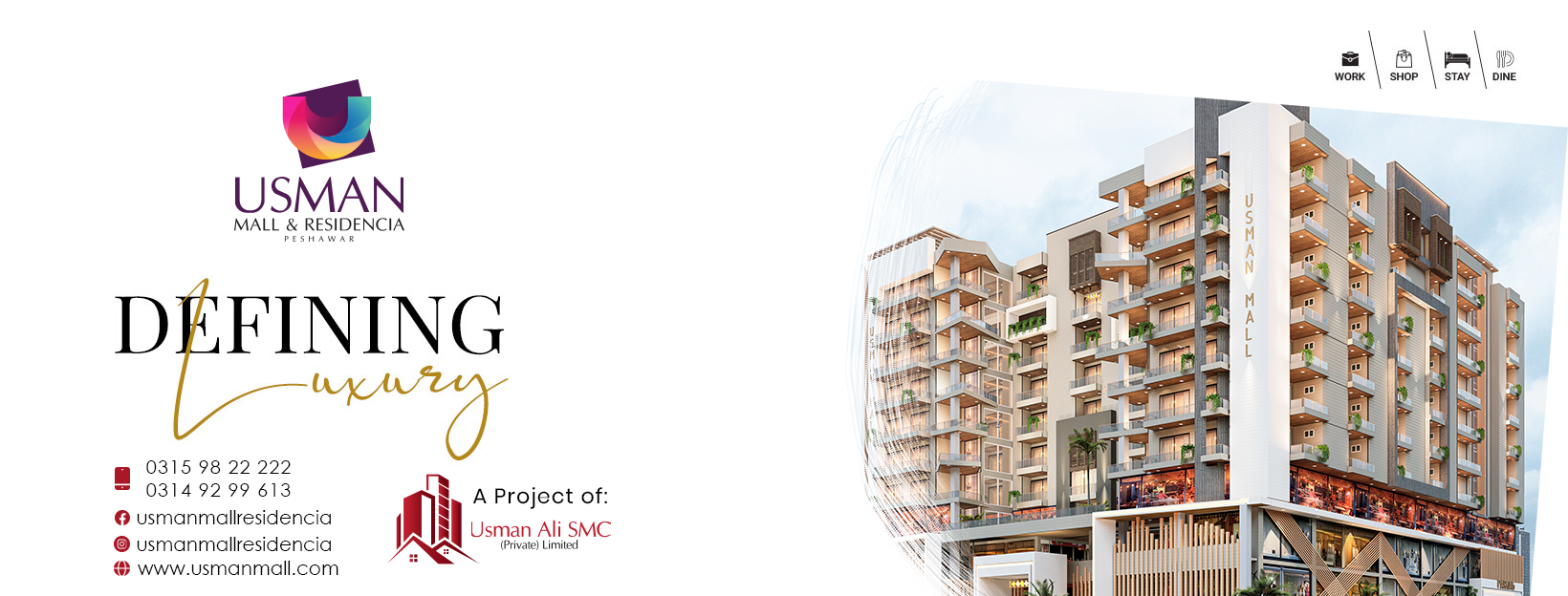 Usman Mall and Residencia | Peshawar