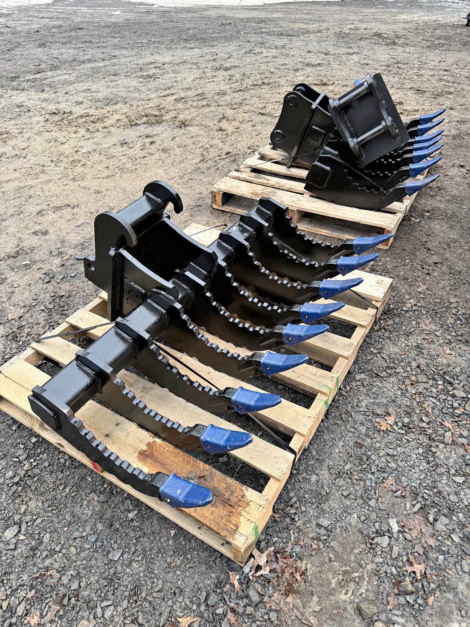 Excavator land clearing rakes - MADE IN USA - Garden Tools & Equipment ...
