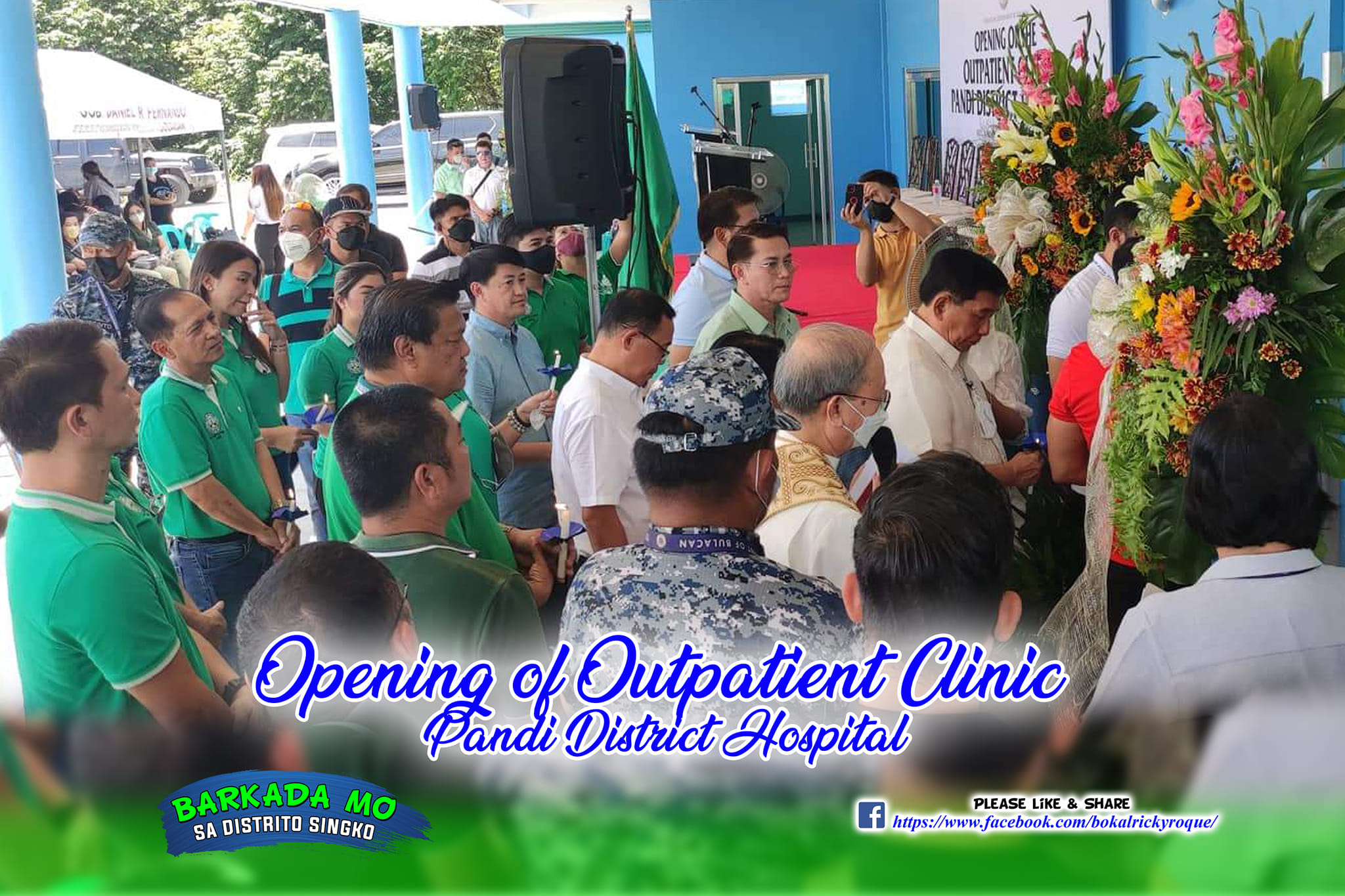 PAGBUBUKAS NG OUTPATIENT CLINIC SA... - Bokal Ricky Roque | Facebook