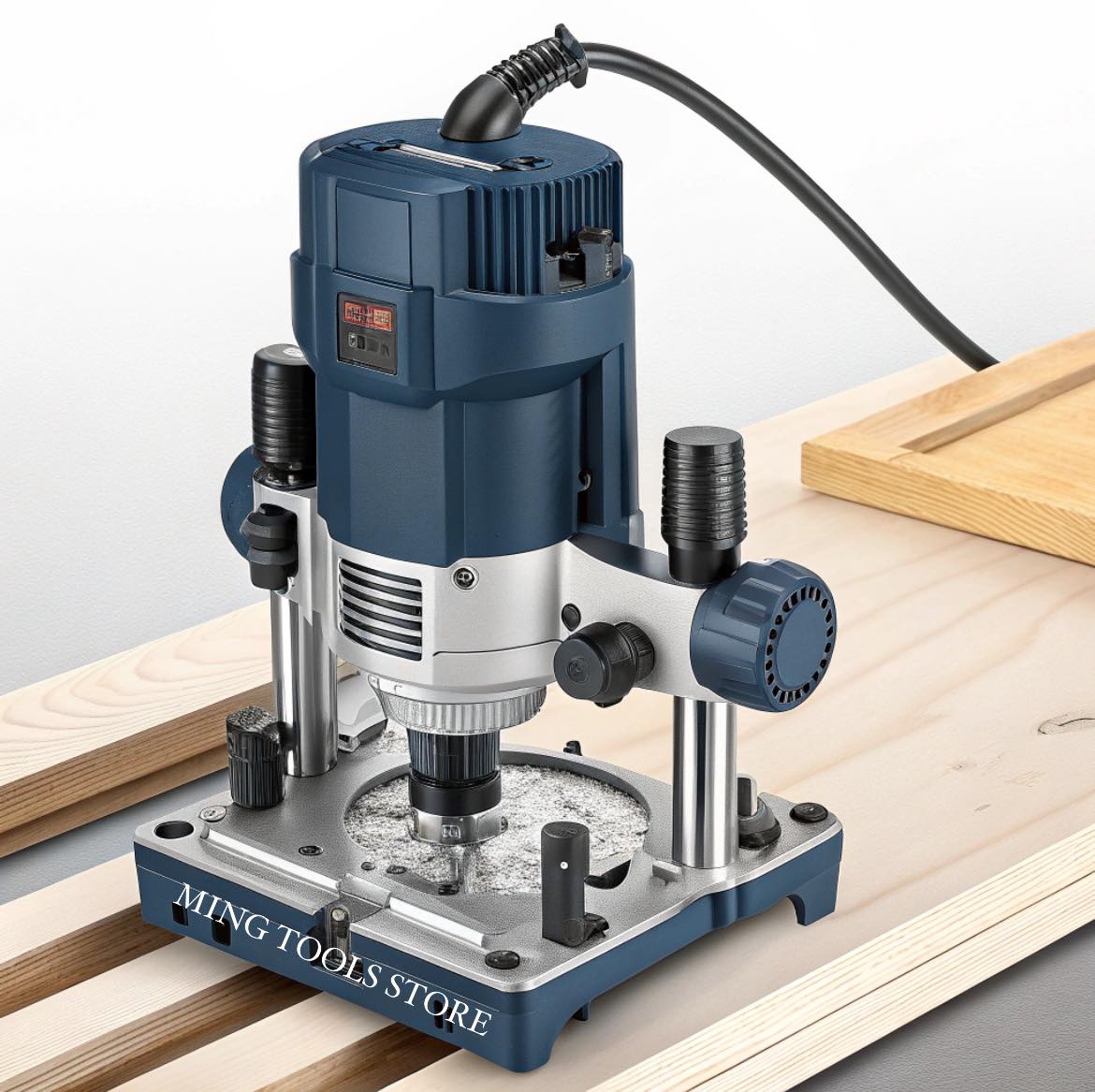 2-in-1 Woodworking Trimmer, Adjustable Multifunctional Grooving Tool
