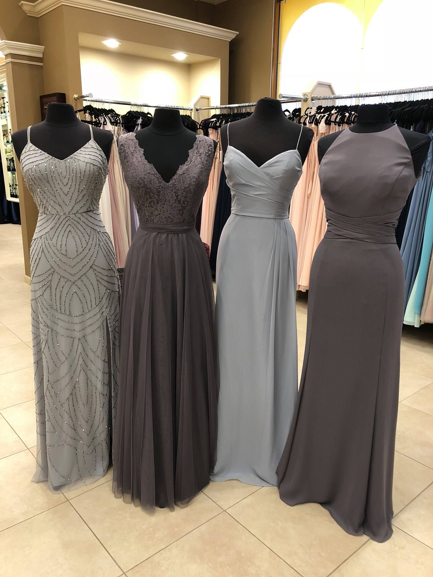 These Kleinfeld Bridal Party bridesmaid dresses are so MINT to be 💚 Not only will your #bridalparty love them, but they're also all under $200💰Tag your squad in the comments below ⬇️