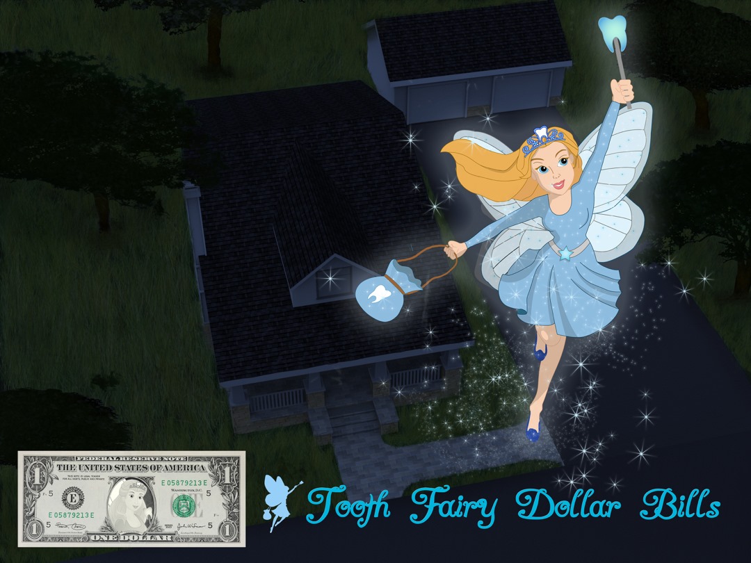 Tooth Fairy Dollar Bills - #toothfairydollars www.toothfairydollar.com ...