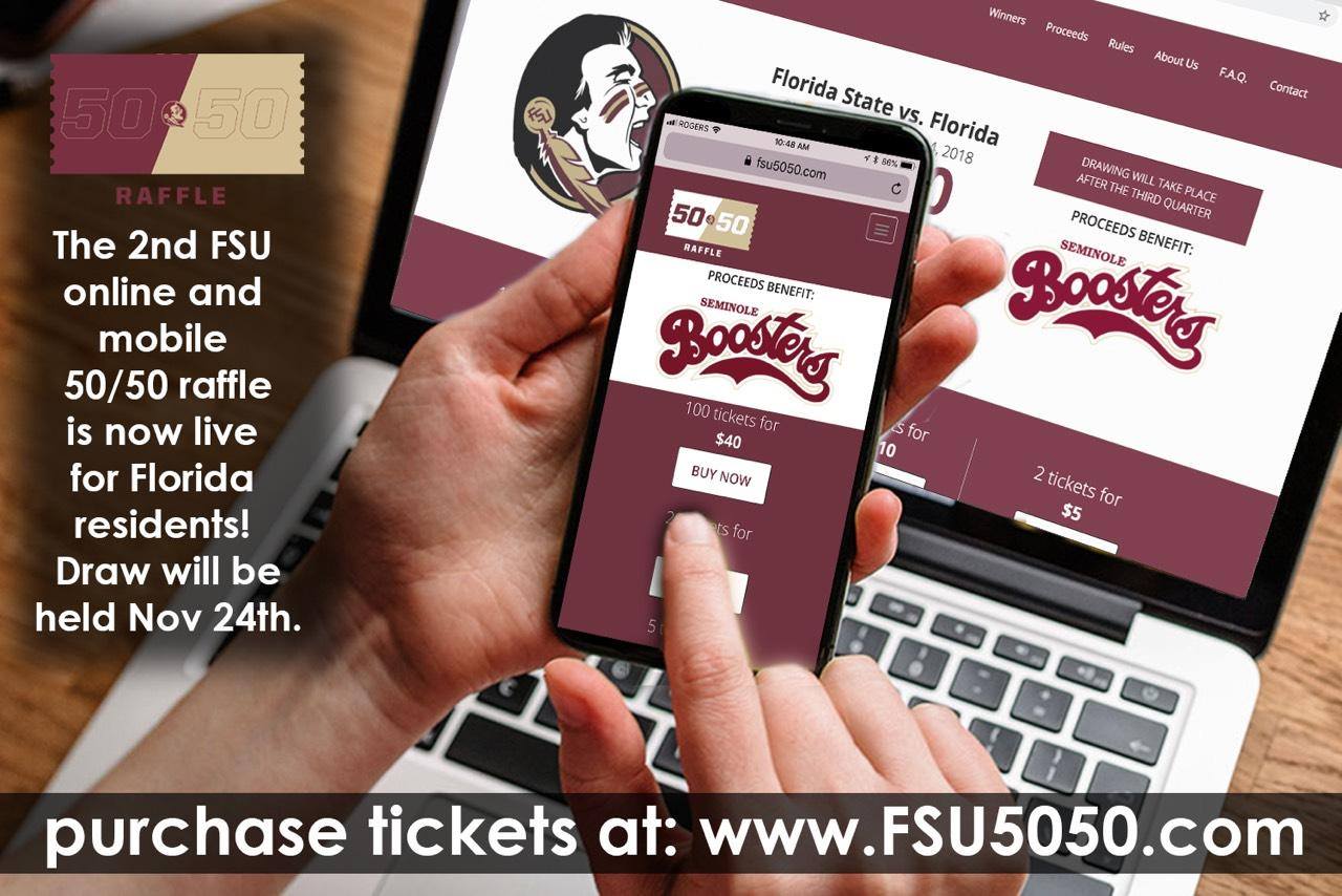 The FSU 50/50 raffle is now... - Florida State Seminoles | Facebook