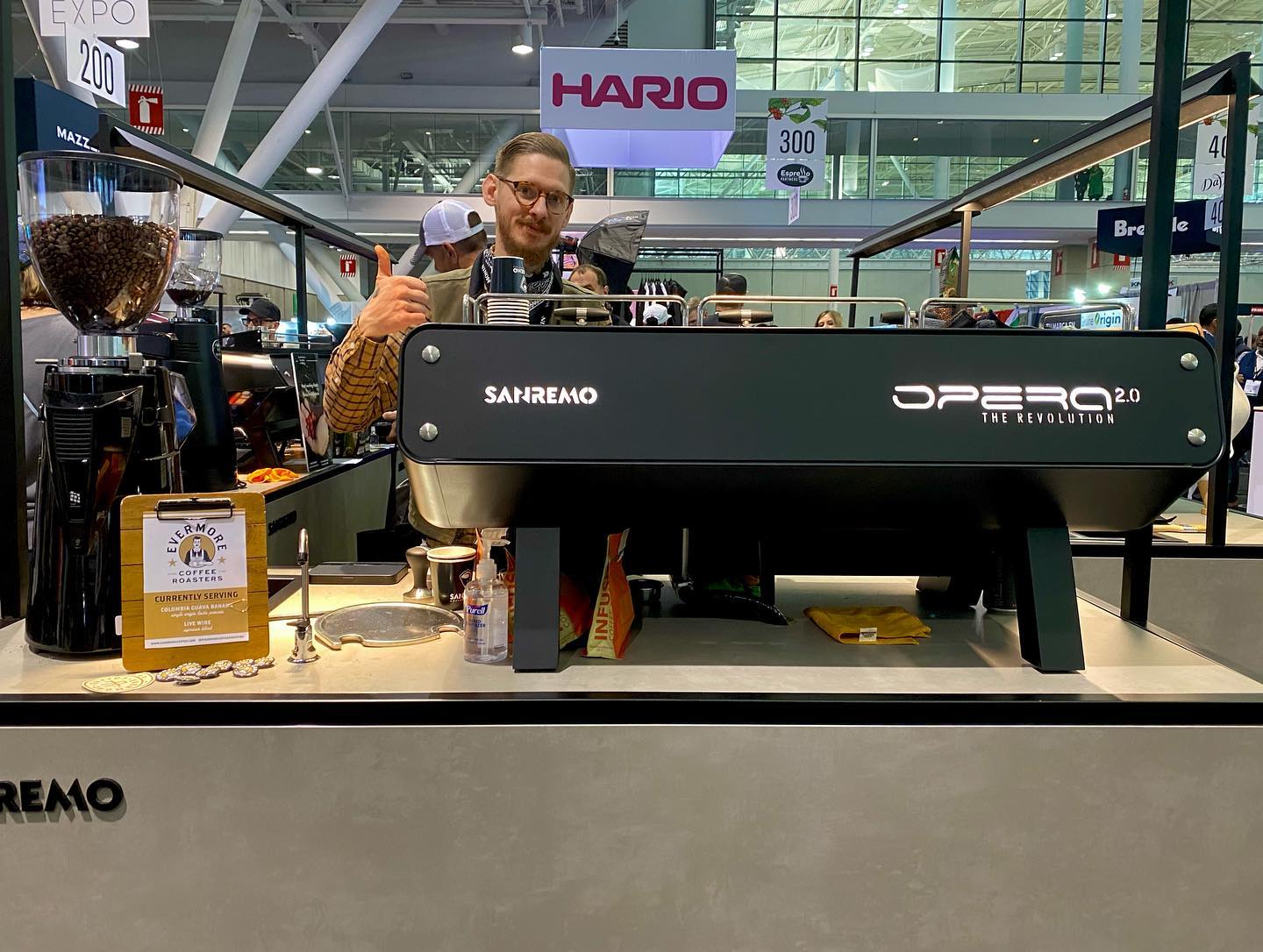 The Espresso Expo has been a BLAST so far...and we may have ...