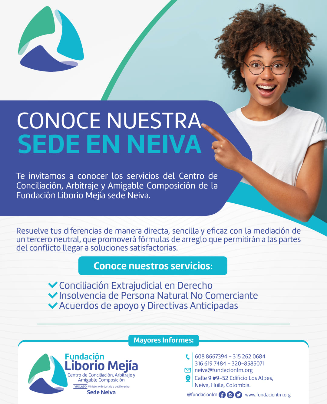 El Centro de Conciliación,... - Fundación Liborio Mejía | Facebook