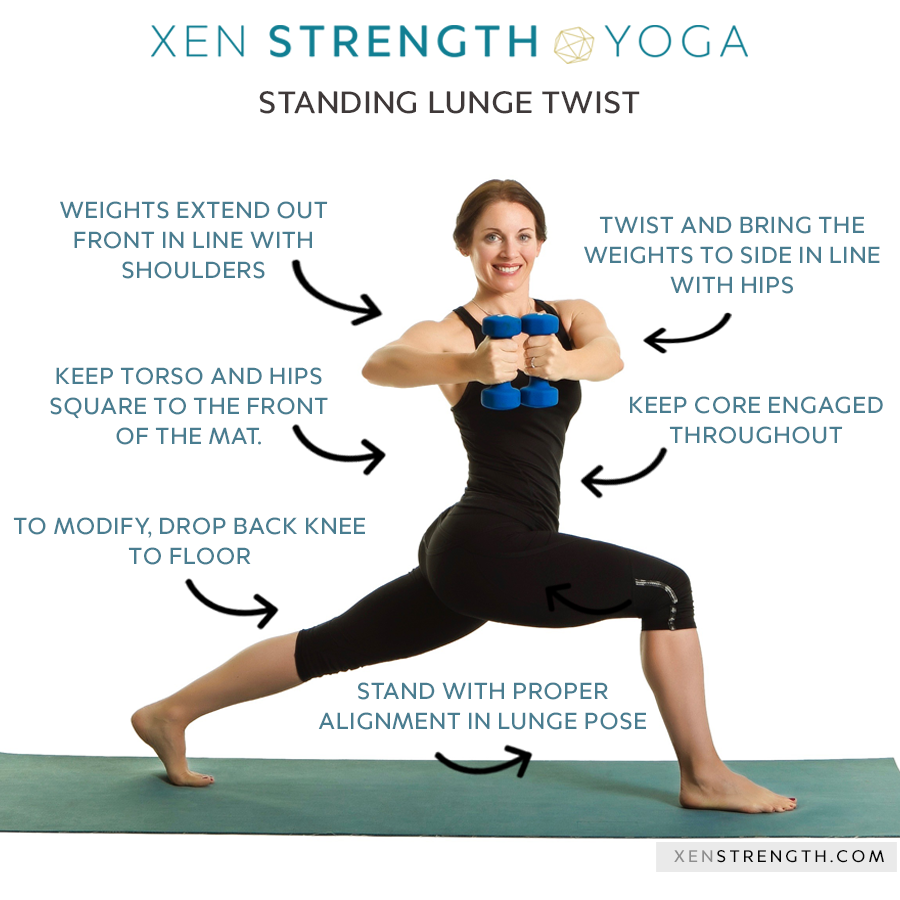 Holding a standing twist can be - Danielle Diamond: Xen