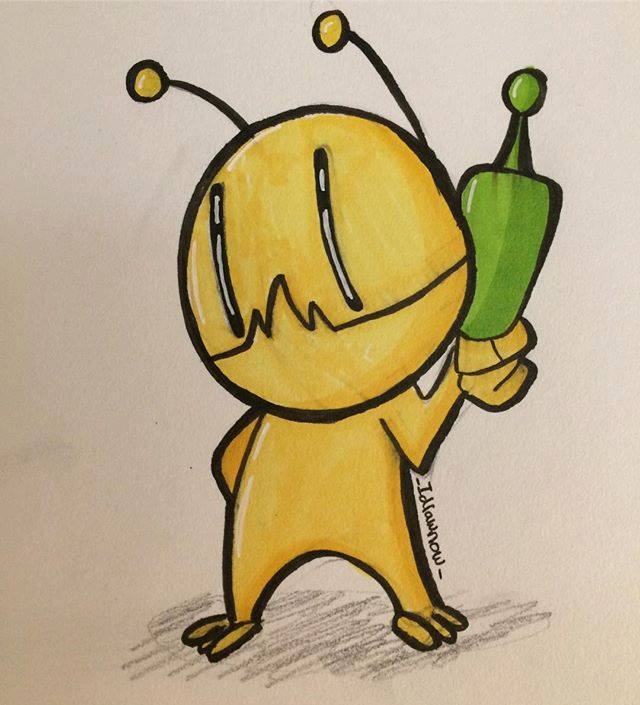 Alien Hominid - Happy Fan Art Friday! These #AlienHominid...