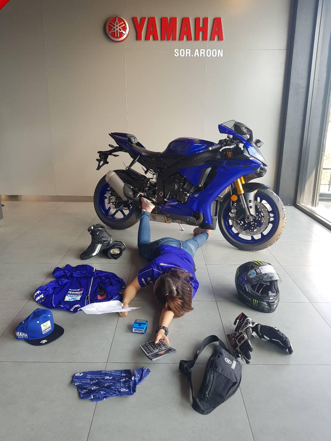 อุ๋ย‼️ ตกรถ YZF-R1... - Yamaha Riders club Nakhonsawan