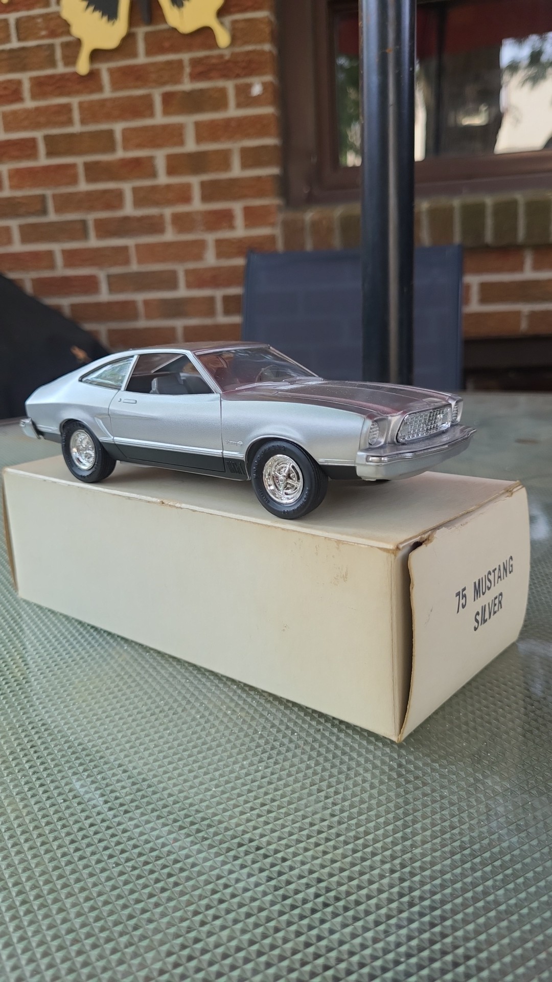 Is the Jo Han Mustang funny car model kit an original issue or a