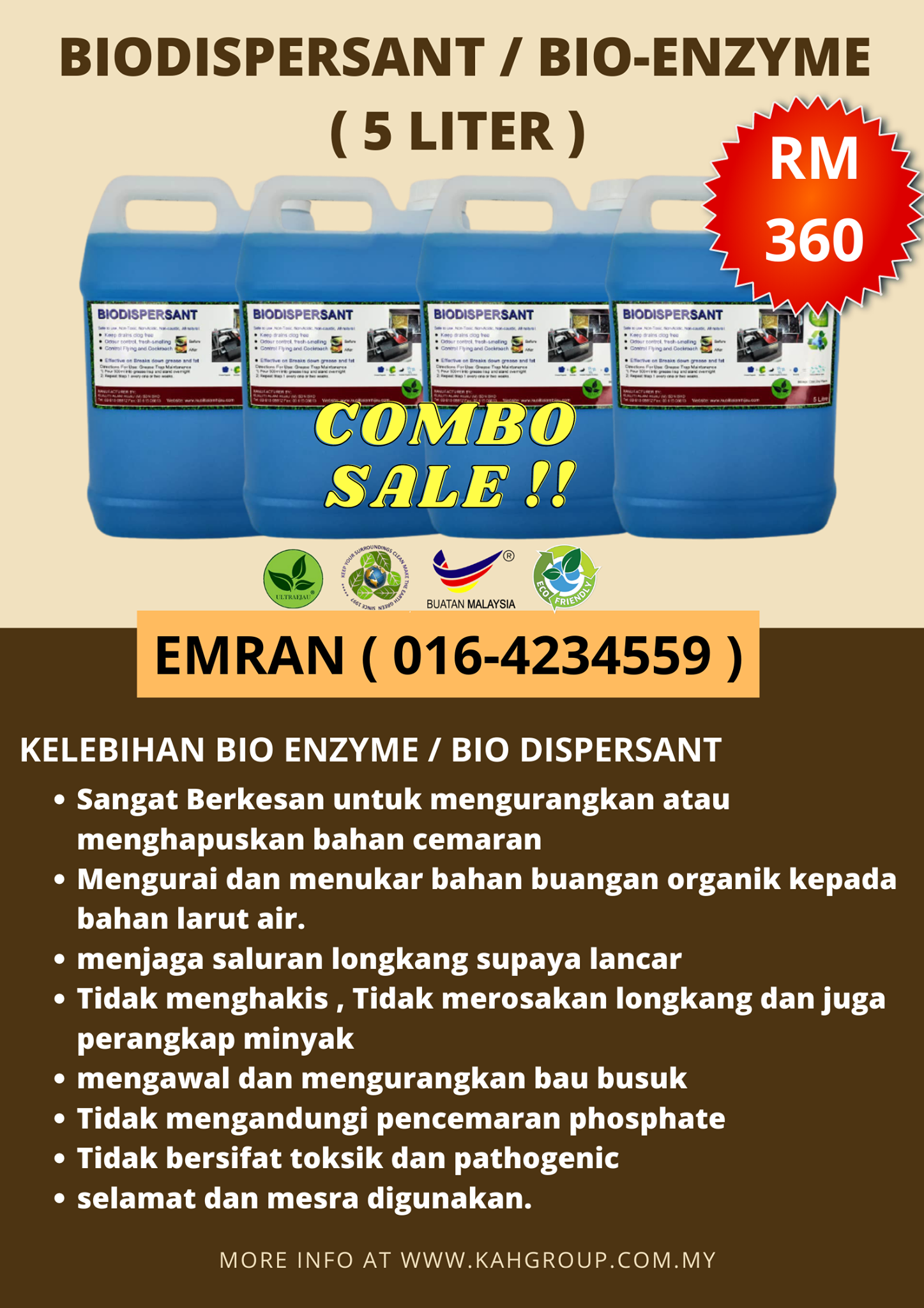 APA ITU BIO-DISPERSANT... - Grease Trap Service By Ultra Ejau | Facebook
