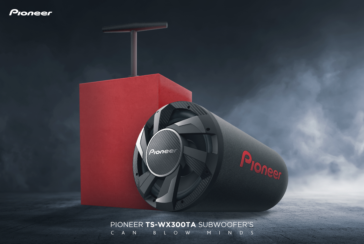 Pioneer - The Pioneer TS-WX300TA subwoofer