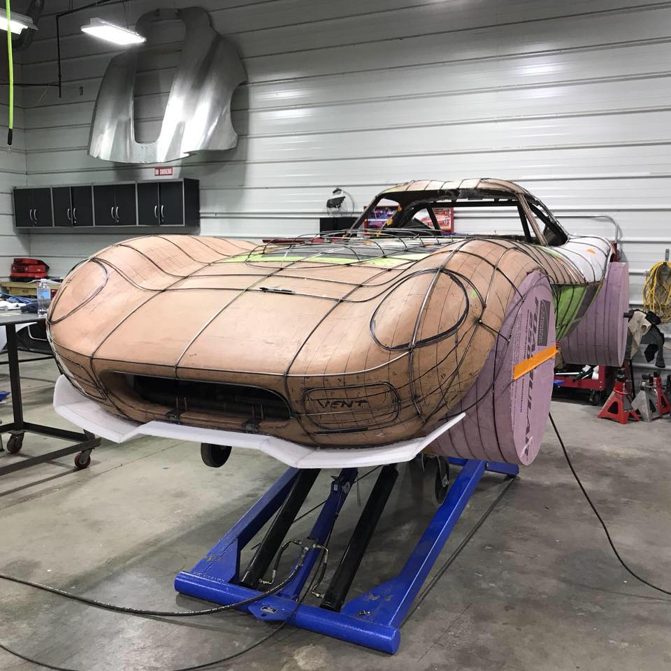 Pro Shaper Sheet Metal - Metal Shaping: Jaguar E-Type Bonnet Center ...