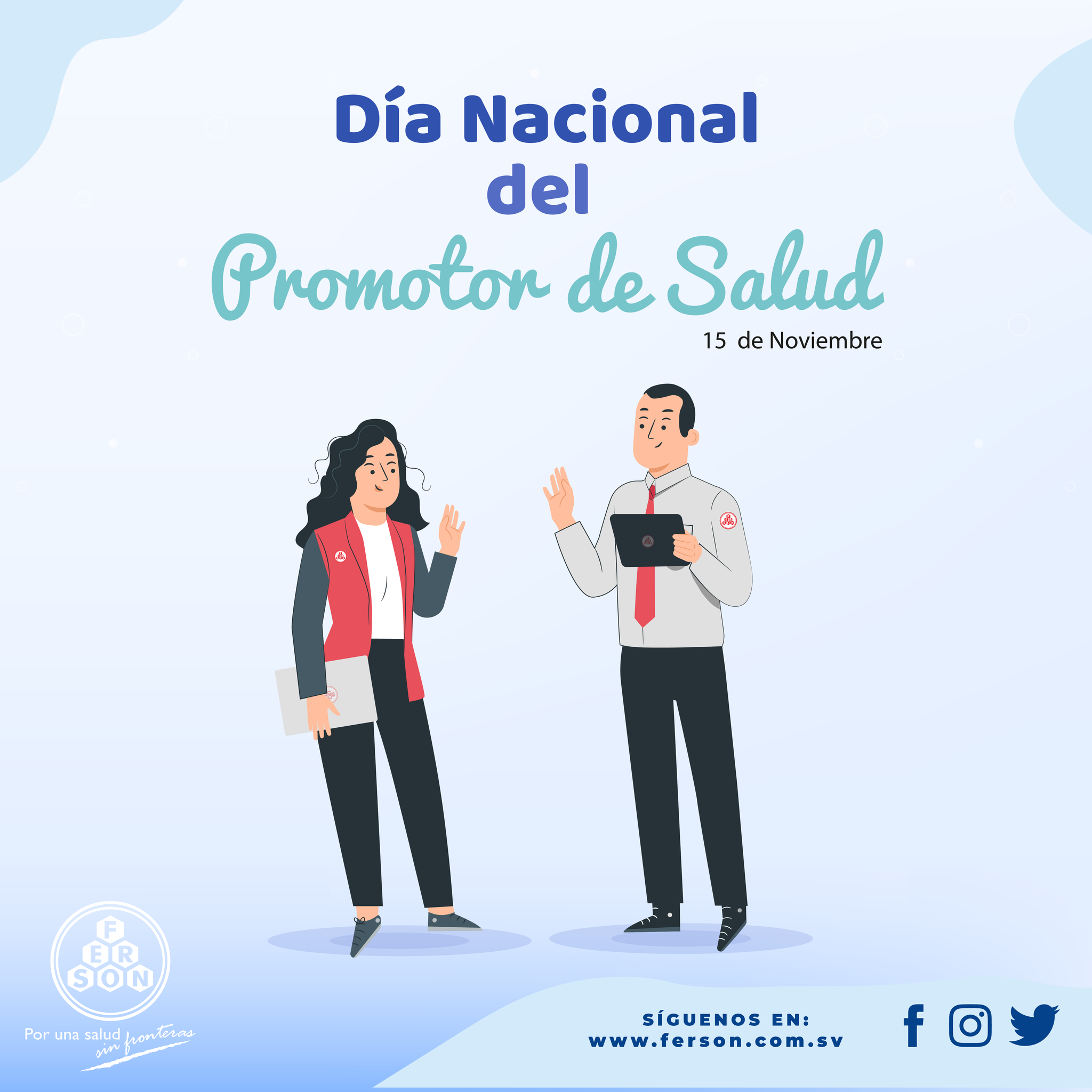 Un promotor de salud es aquel capaz... - Laboratorios Ferson | Facebook