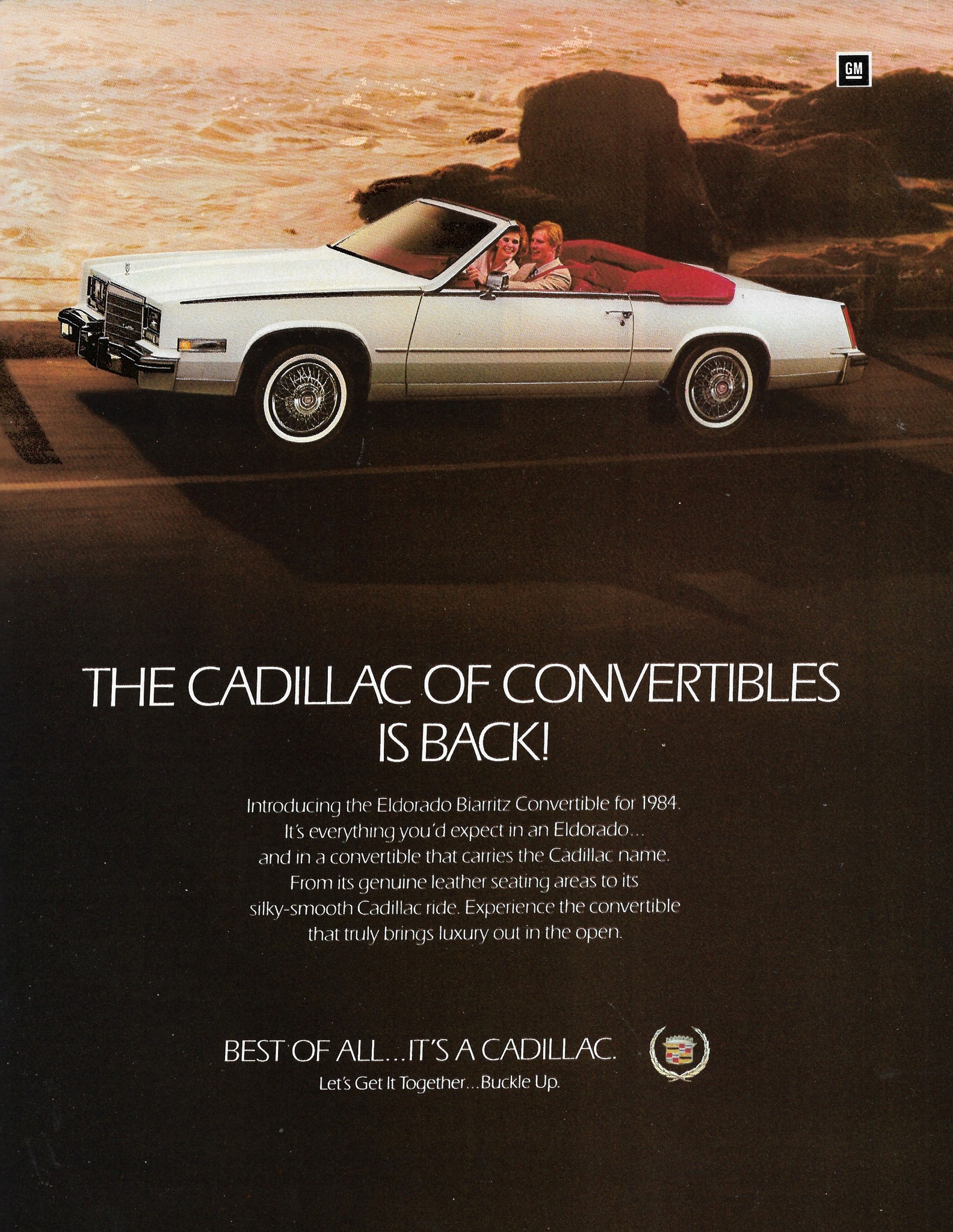 1984 Cadillac Eldorado Advertisement