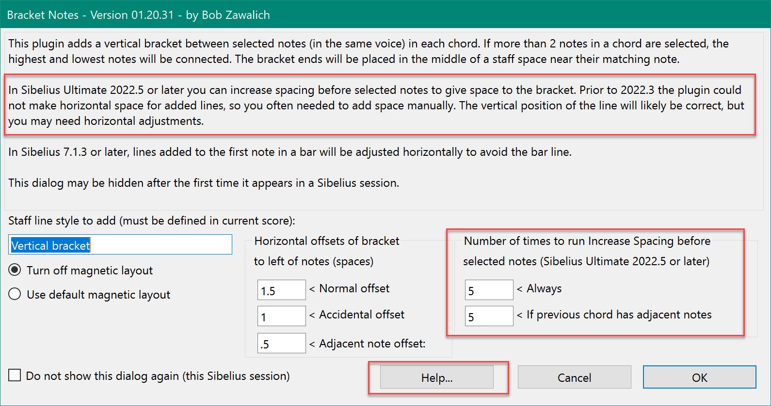 Avid Sibelius Users | Plugin Update: Bracket Notes | Facebook