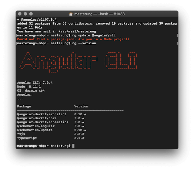 การอัพเดท Angular จาก 6... - Swift Coding กับ มาสเตอร์ อึ่ง