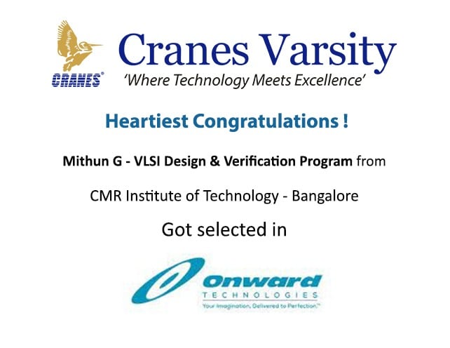 Cranes Varsity - We are happy to announce that our student... | Facebook