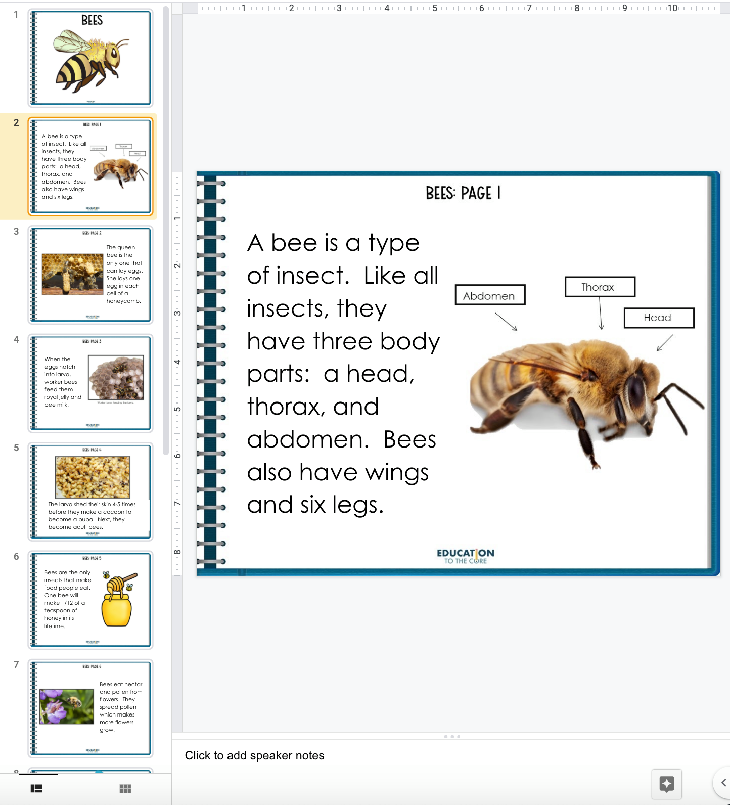 This DIGITAL INSECTS UNIT includes... - Education to the Core