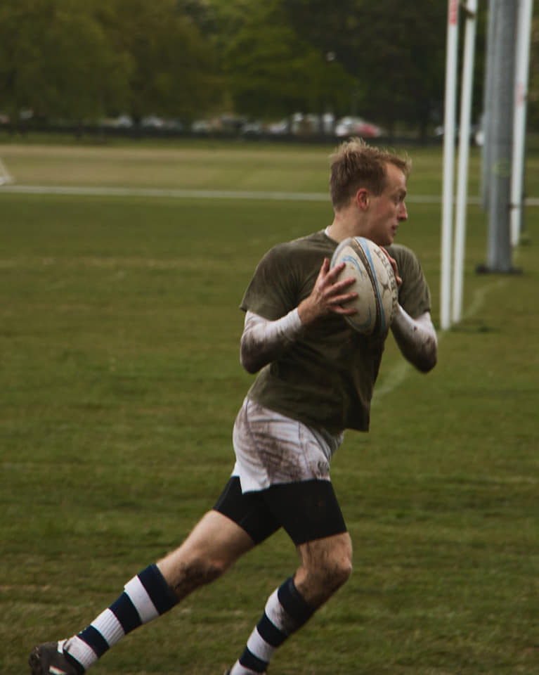Scots Guards - The Battalion rugby team is training hard...