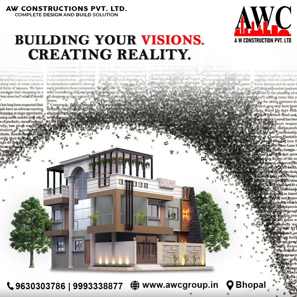 AW - Building Your Visions Creating Reality . A house is made with ...