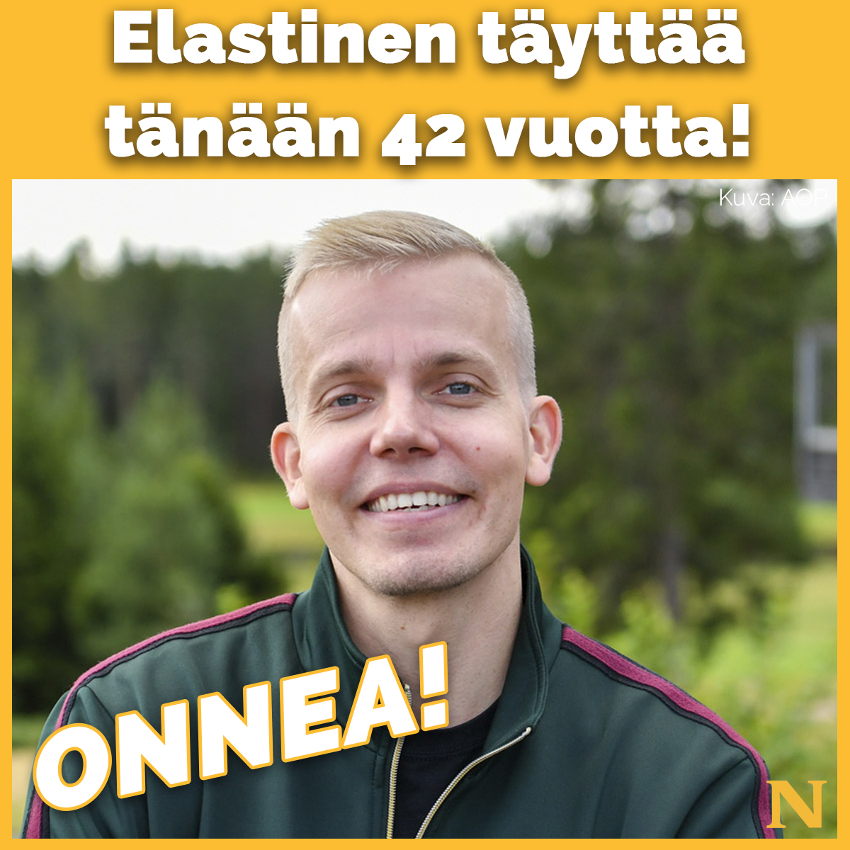 Newsner Suomi - Elastinen, eli Kimmo Laiho, täyttää tänään vuosia ...