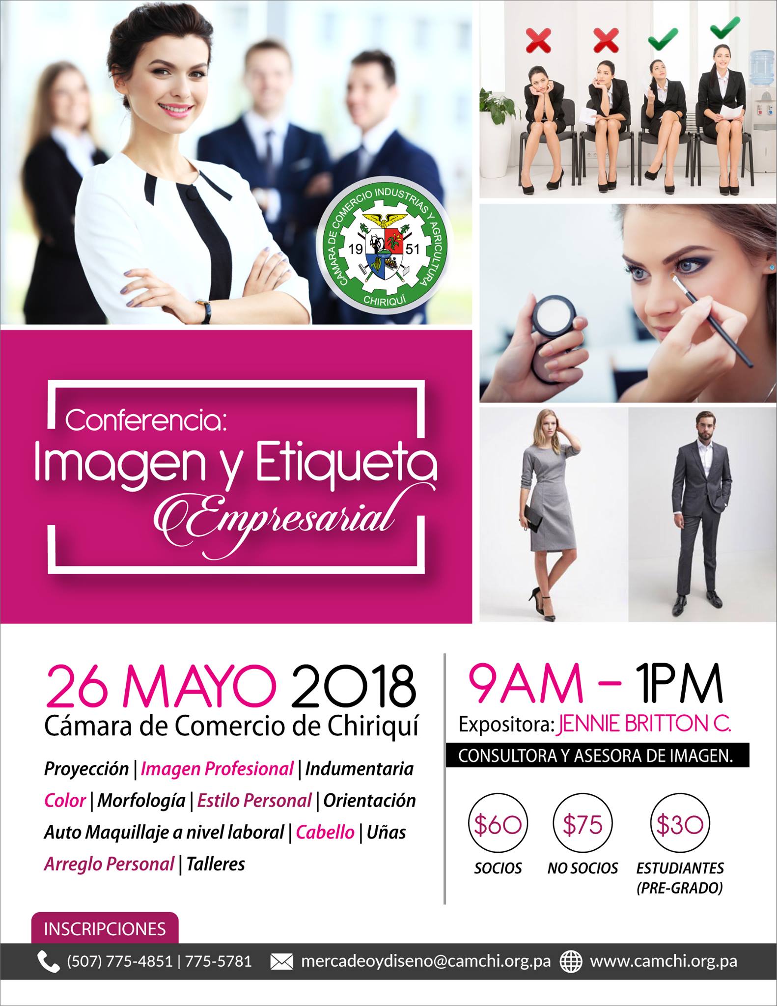 Cámara De Comercio Chiriquí - La Etiqueta y la Imagen Empresarial, son ...