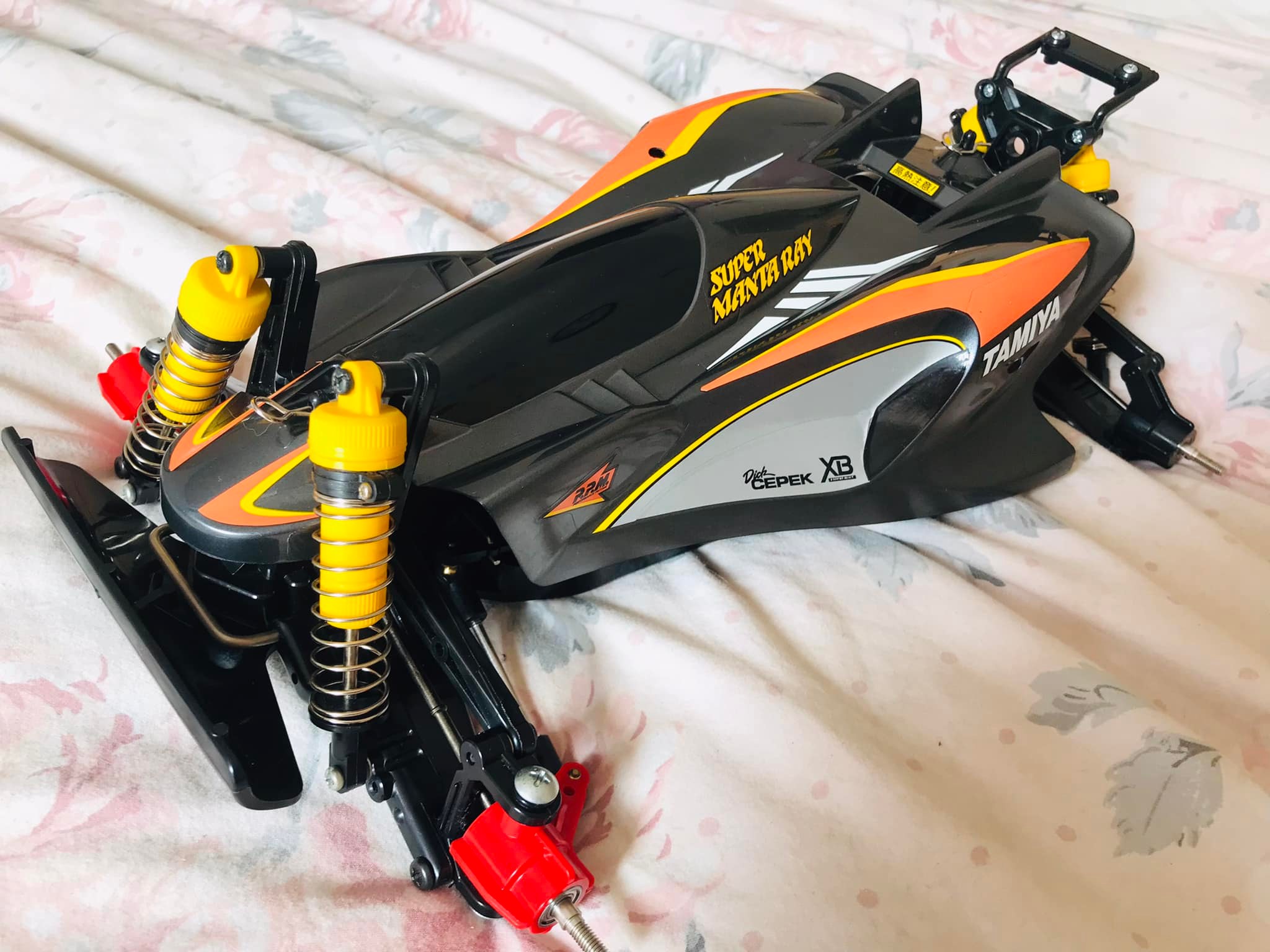 Restoring Manta Ray with vintage wing and JC Racing wheels
