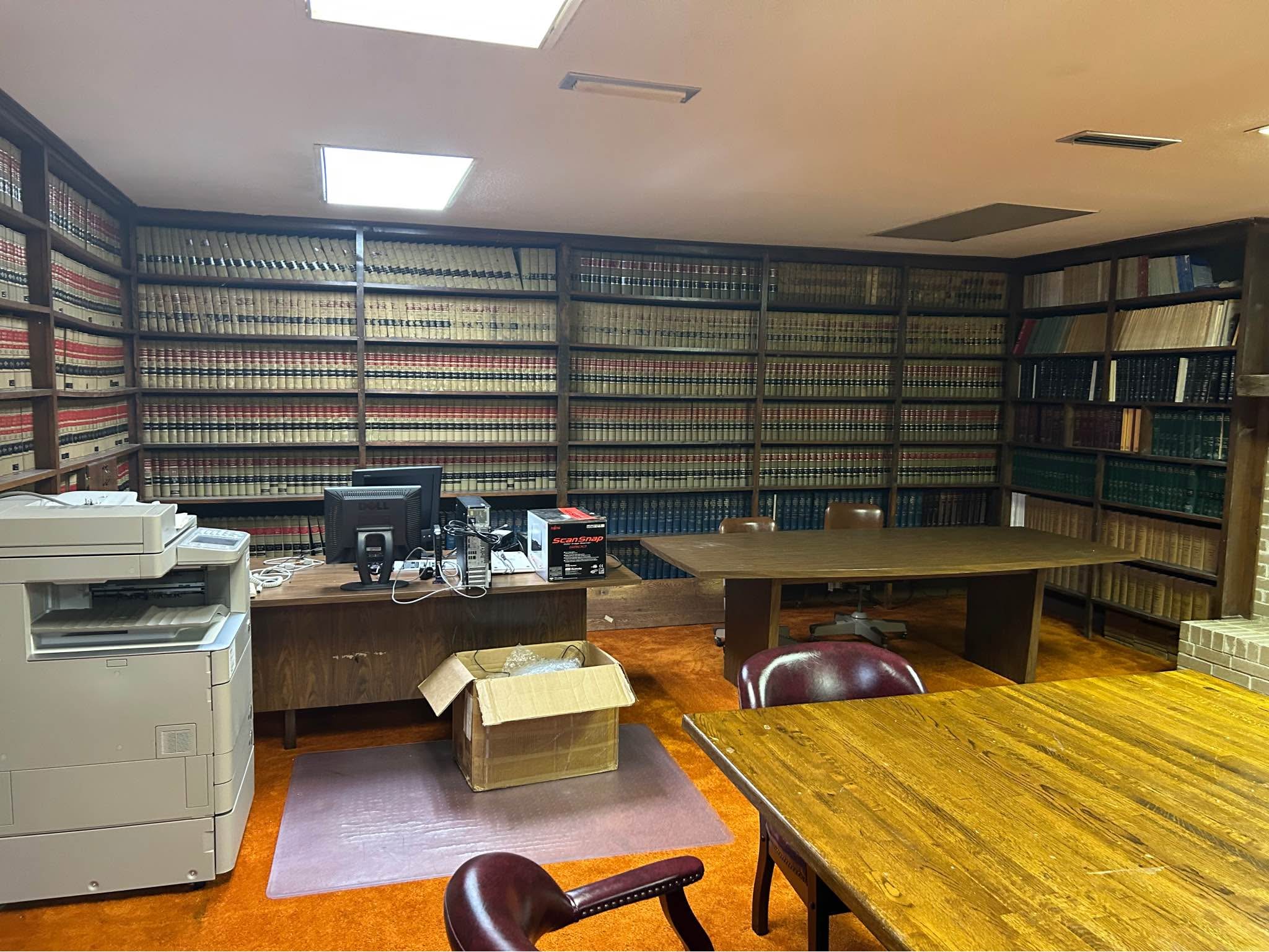 Conference table and law book library - Dining Tables - Daleville ...
