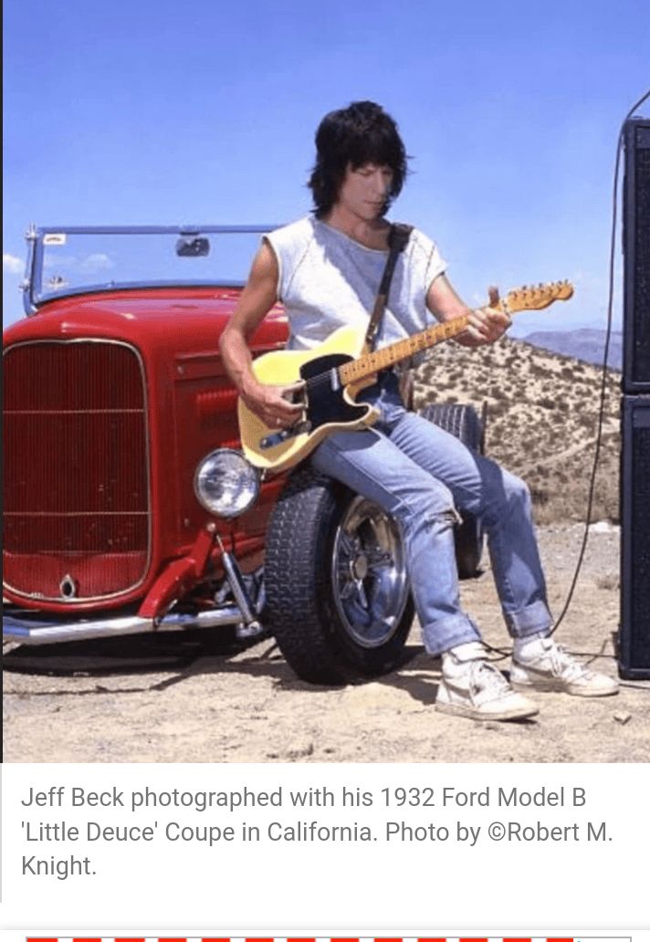 Jeff Beck with his 1932 